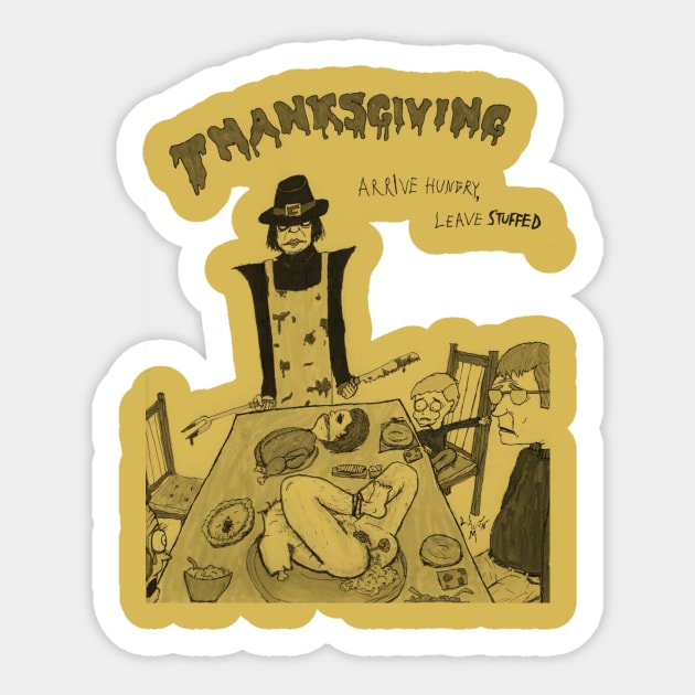 Thanksgiving Sticker by lowen morrison
